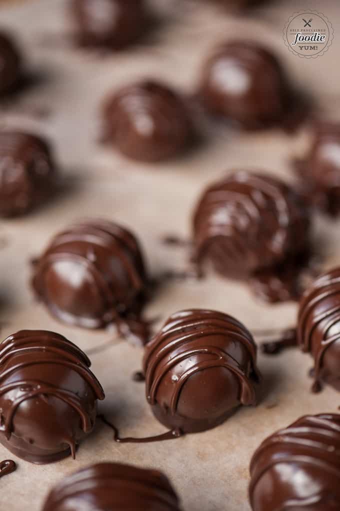 copycat See\'s Bordeaux covered in chocolate