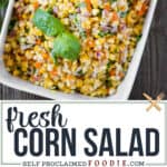 fresh Corn Salad recipe