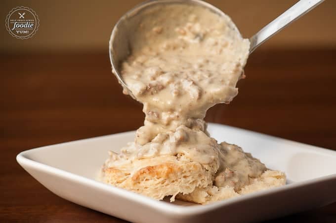 Country Sausage Gravy Recipe For Biscuits And Gravy Recipe Cart   Country Sausage Gravy Featured 