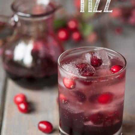 Fruity, tart, and sparkling cocktails are always so refreshing and this Cranberry Fizz, spiked with vodka, is an easy drink you’re sure to love.