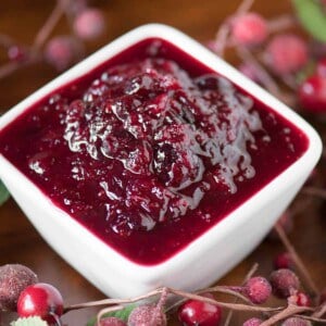 cranberry sauce with oj