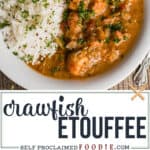 crawfish etouffee recipe.