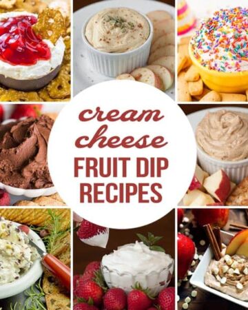 Cream Cheese Fruit Dip Recipes are tasty appetizers that are made of a few ingredients and take just minutes to prepare. Everyone loves an easy fruit dip!