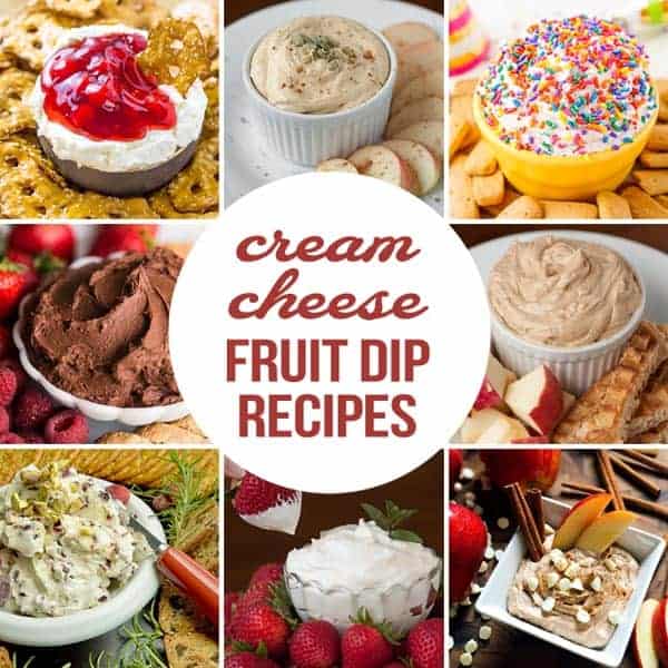 Cream Cheese Fruit Dip Recipes are tasty appetizers that are made of a few ingredients and take just minutes to prepare. Everyone loves an easy fruit dip! 