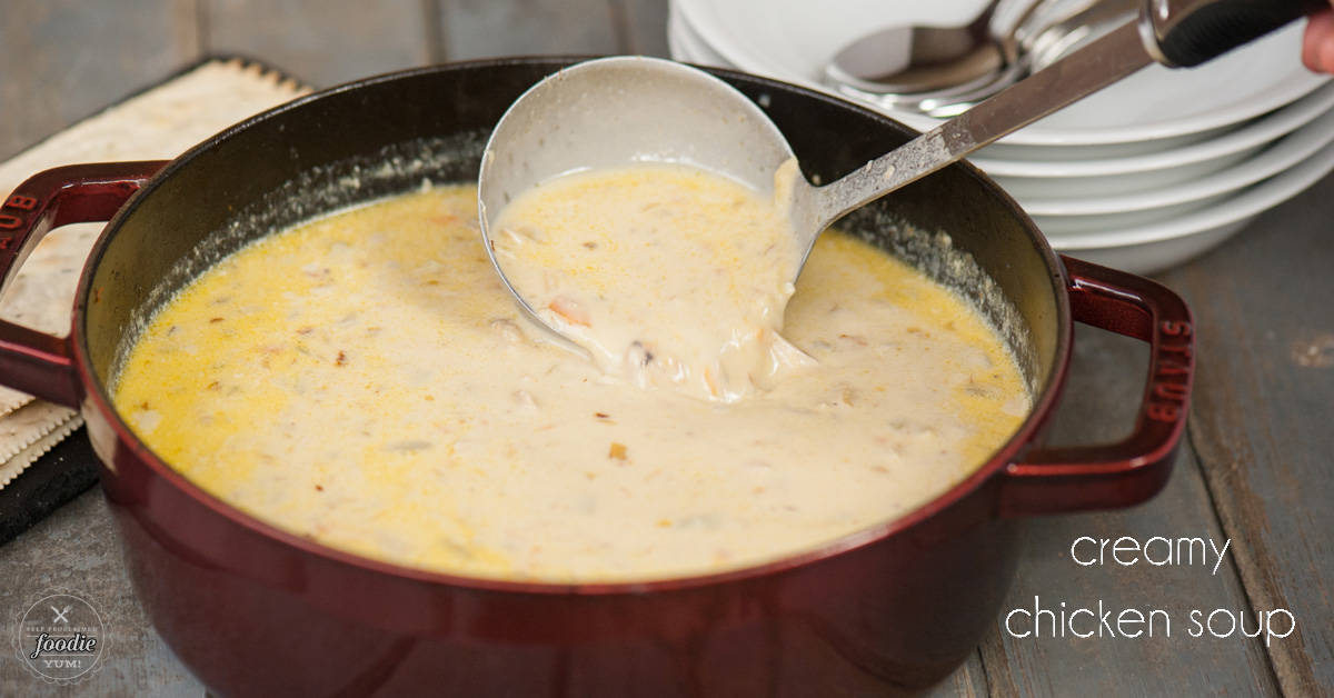 Creamy Chicken Soup Recipe 