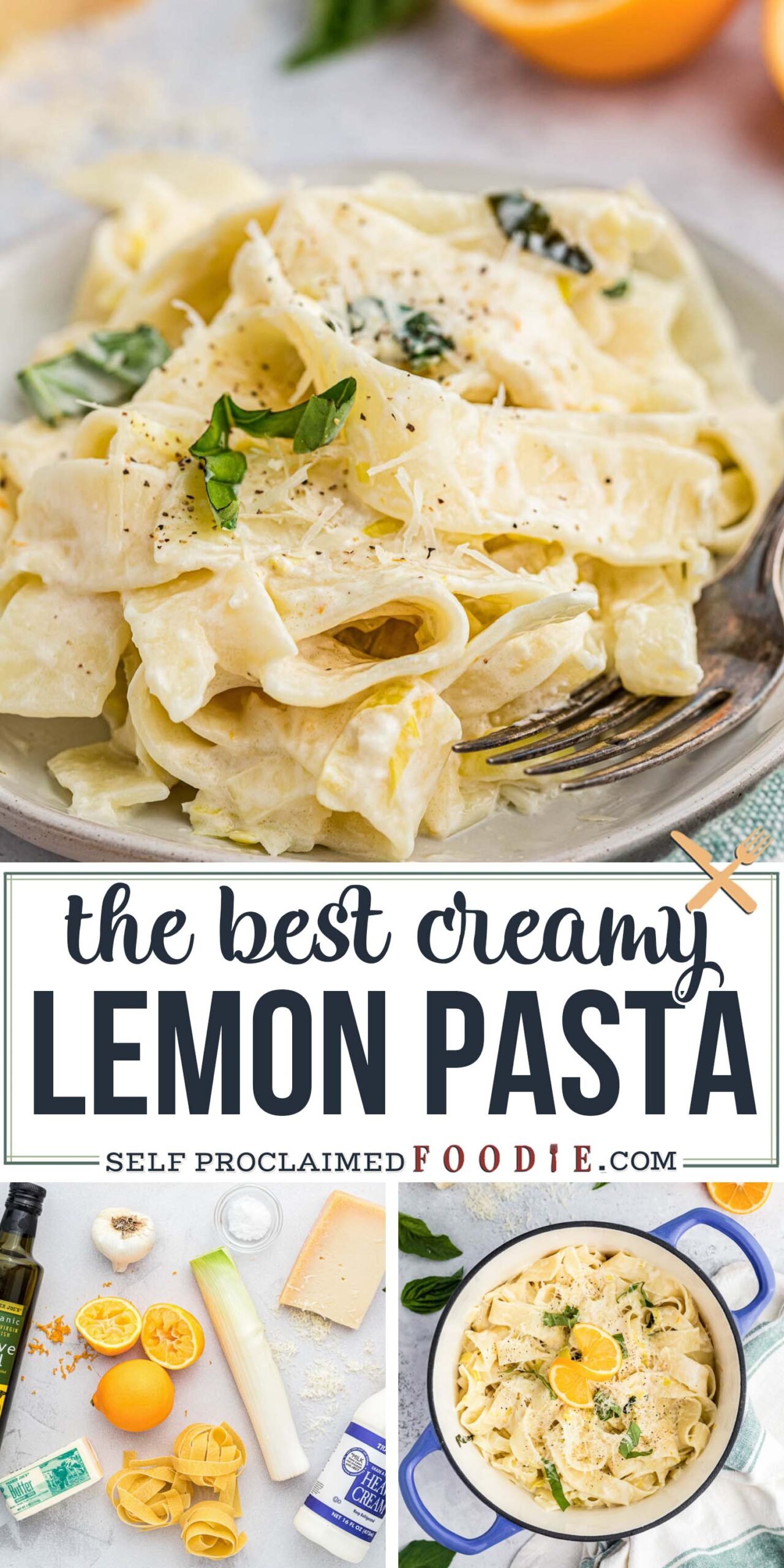 Quick and Easy Creamy Lemon Pasta Recipe {Pasta al Limone}