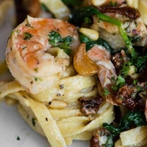 Creamy Sundried Tomato Shrimp Pasta Recipe