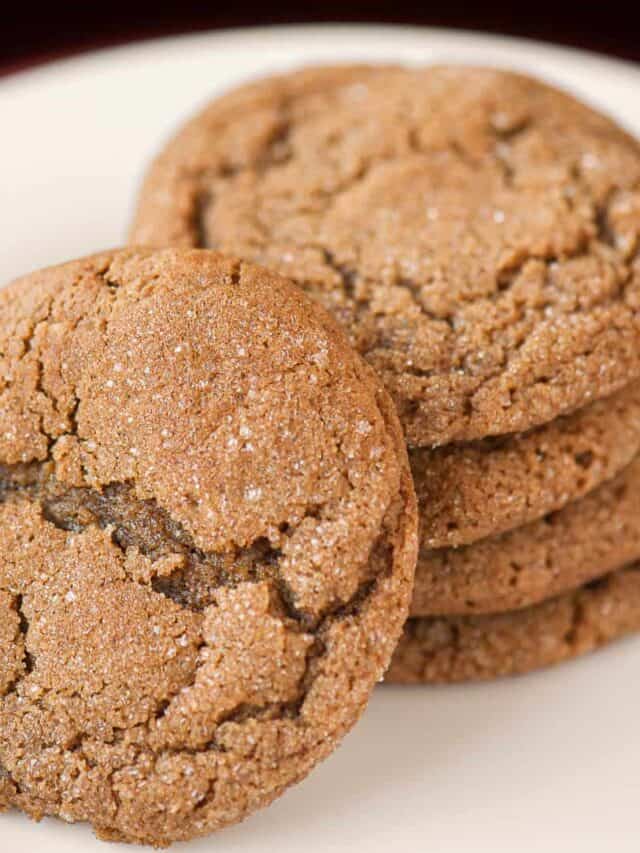 Homemade Molasses Cookies Recipe Story Self Proclaimed Foodie