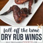 grilled dry rub chicken wing recipe