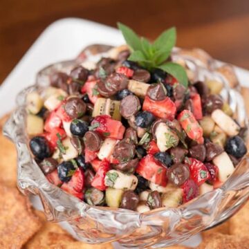 If you're looking for a interesting take on a classic summer recipe, this Dessert Cowboy Caviar looks just like the original but tastes nothing like it!