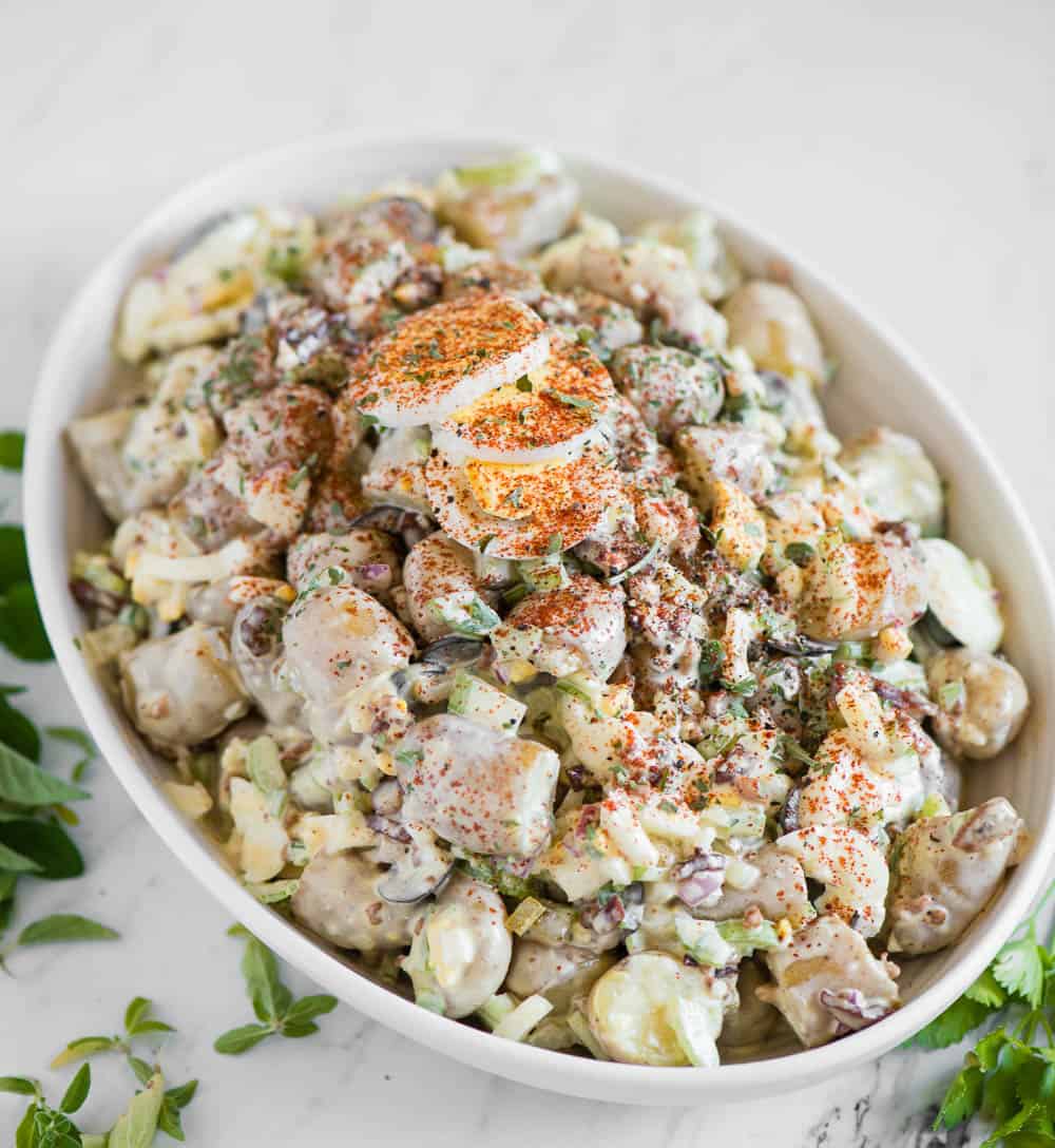 Deviled Egg Potato Salad