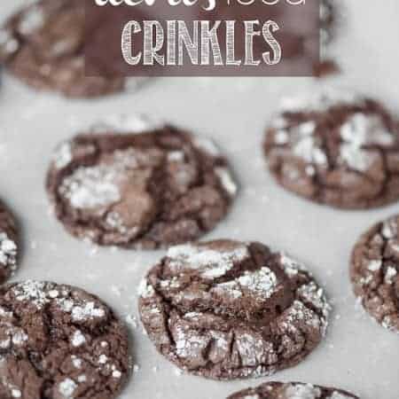 These Devils Food Crinkles are a cinch to make because all you need to do is add a few ingredients to your favorite cake mix, bake, and enjoy!