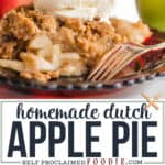 how to make Dutch Apple Pie