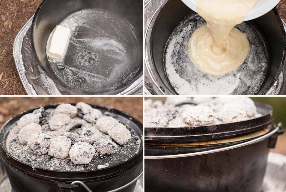 Dutch Oven Dutch Baby {Camping Recipe} - Self Proclaimed Foodie