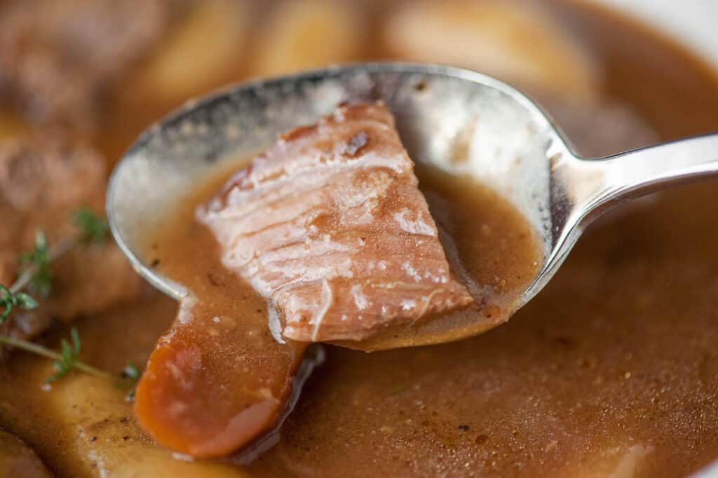 spoonful of Dutch Oven Pot Roast