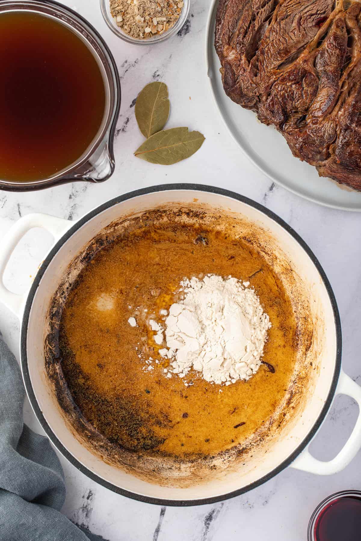 Dutch Oven Pot Roast Recipe - Self Proclaimed Foodie