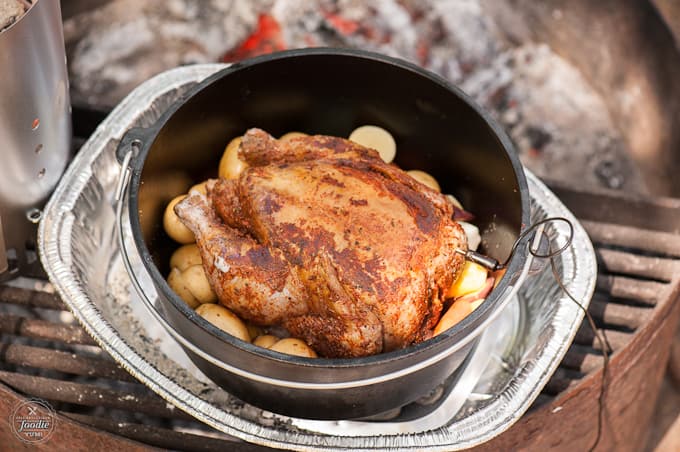 Dutch Oven Roasted Chicken | Self Proclaimed Foodie