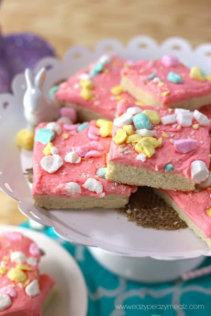 Soft and Chewy Sugar Cookie Bars