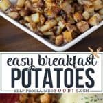 oven baked Breakfast Potatoes