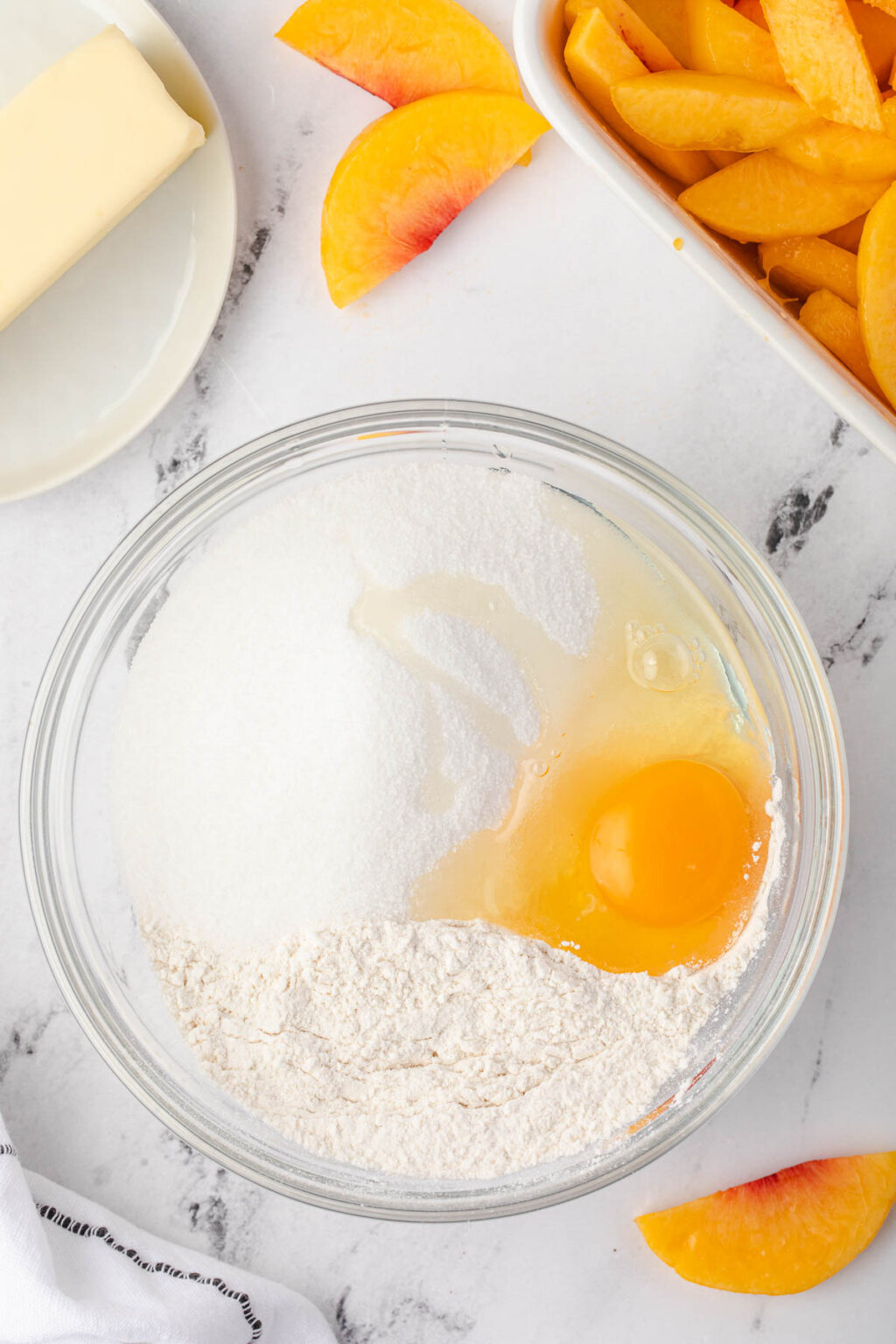 Super Easy Peach Cobbler Self Proclaimed Foodie