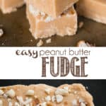 Easy Peanut Butter Microwave Fudge Recipe