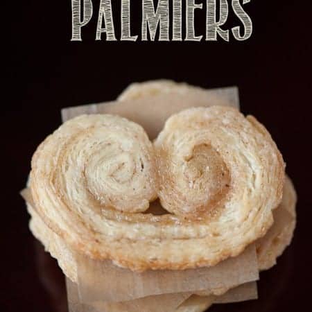 These three ingredient Easy Petite Palmiers made with puff pastry dough look fancy but are quite possibly the easiest cookie you'll ever make.