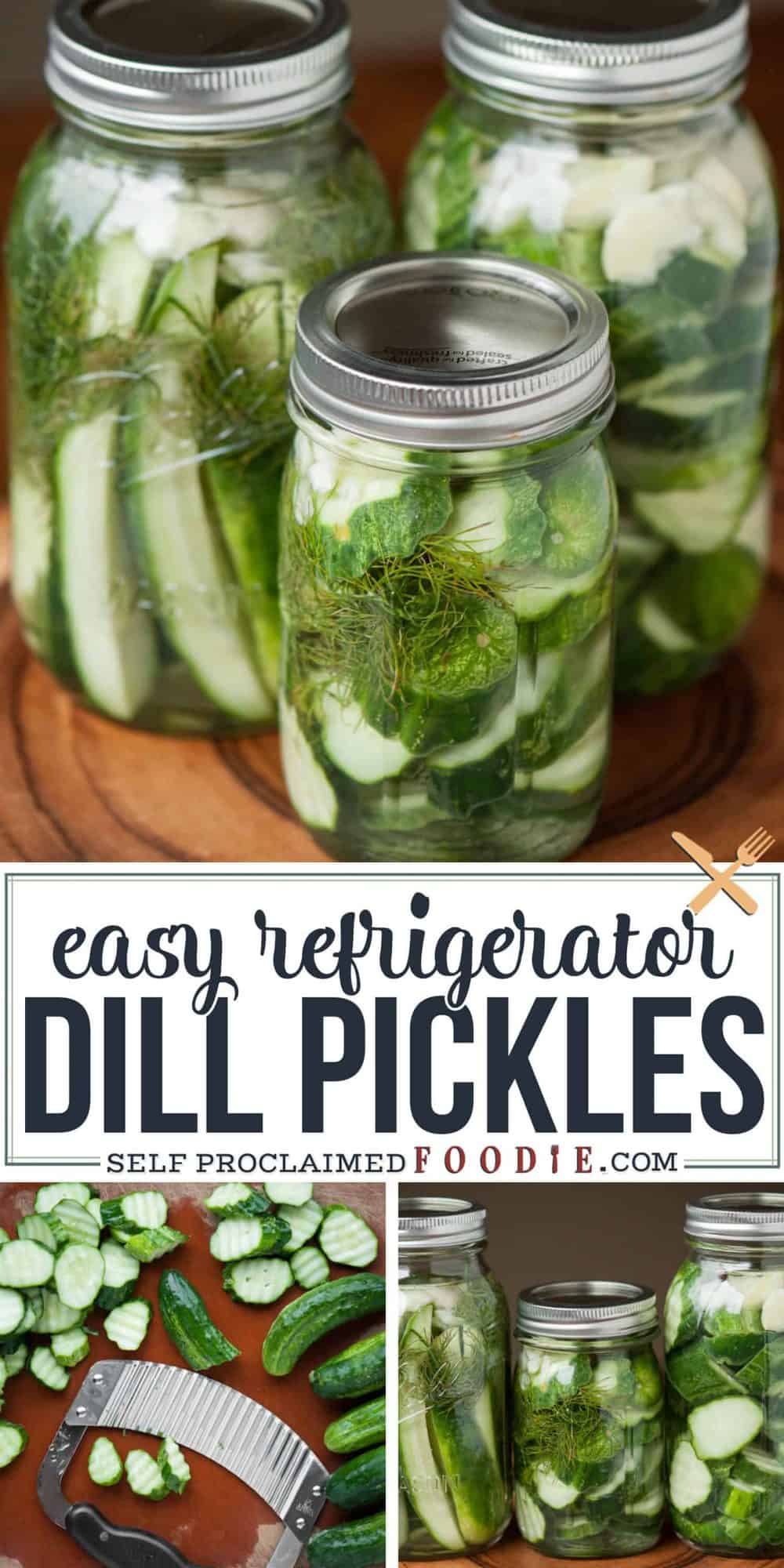 Easy Refrigerator Dill Pickles RECIPE + VIDEO (Crisp & Delicious)