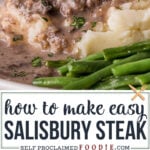 easy salisbury steak recipe