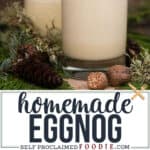 homemade eggnog recipe