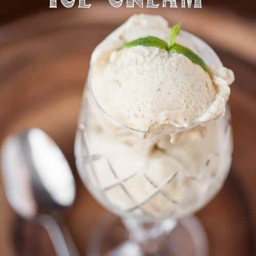 vanilla bean ice cream