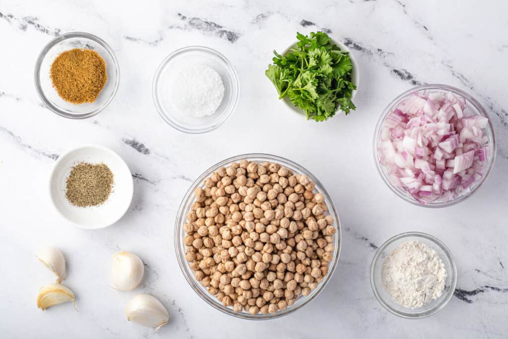 ingredients for Falafel