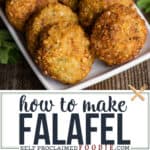 how to make falafel