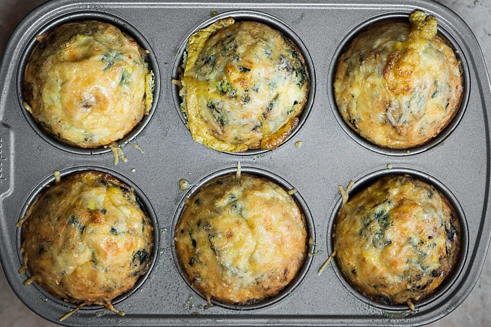 cooked fall harvest egg muffins