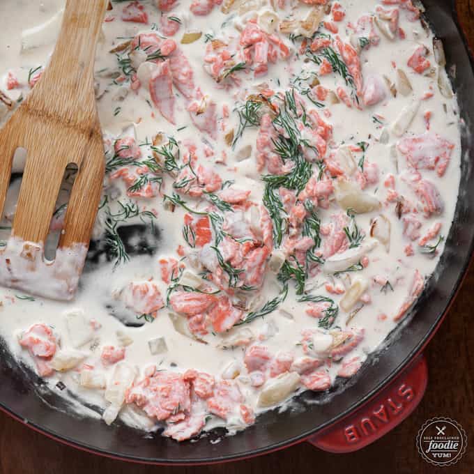 salmon cream sauce for pasta