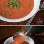 It doesn’t get much easier than this Five Minute Cream of Tomato Soup. You cheat by using jarred pasta sauce and the result is delicious comfort food.