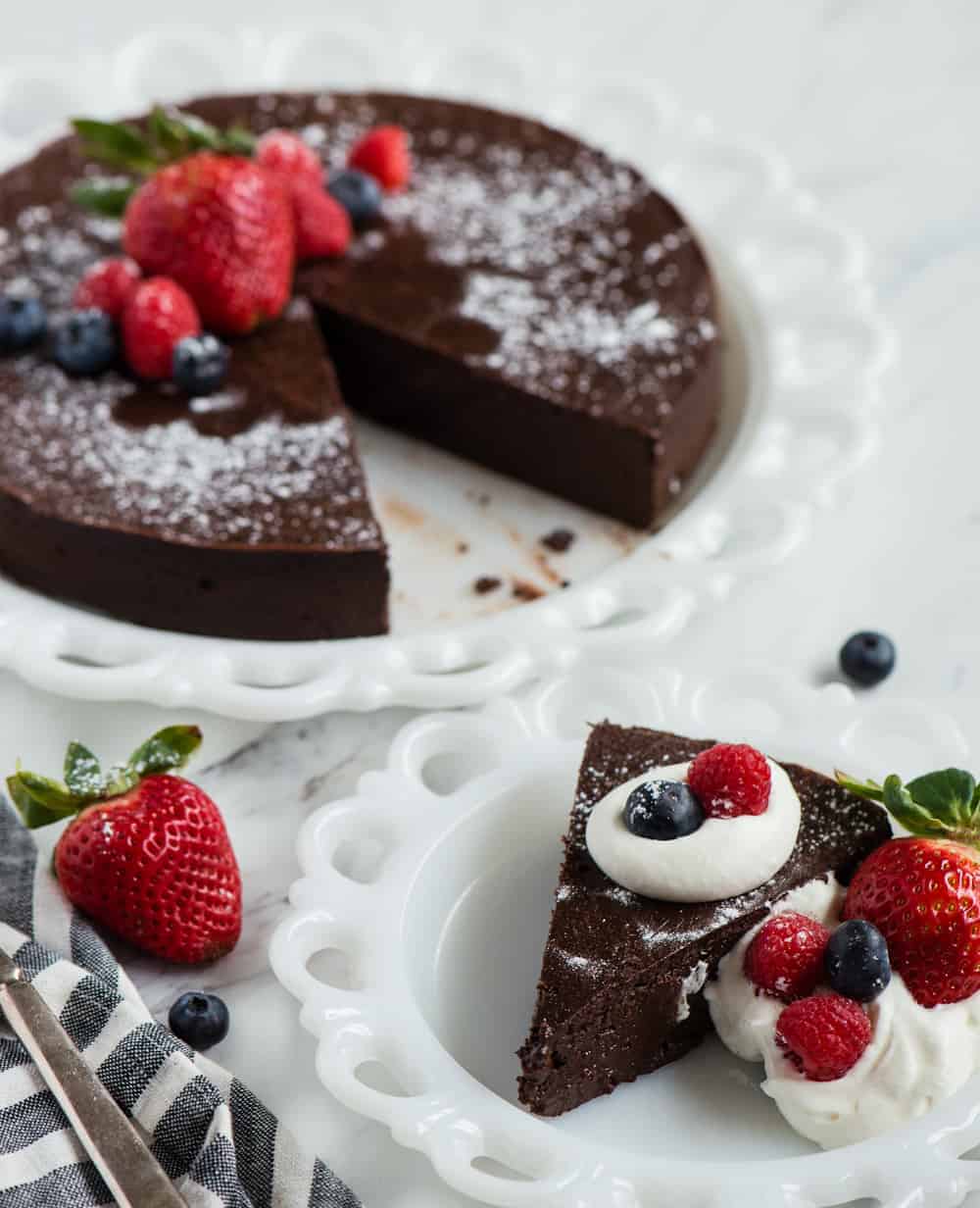 gluten free flourless chocolate cake recipe