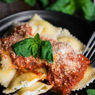 Homemade Four Cheese Ravioli recipe