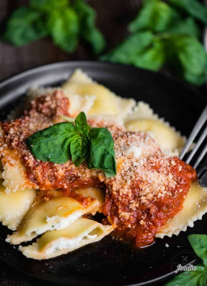 Four Cheese Ravioli RECIPE and VIDEO - Self Proclaimed Foodie