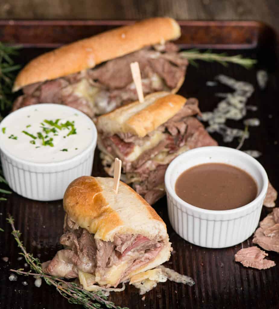 French Dip Sandwiches