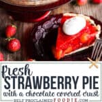 recipe for the best fresh strawberry pie