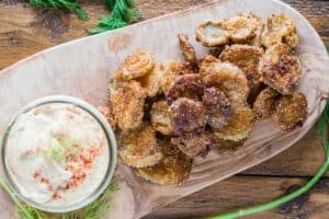 fried pickle recipe with remoulade sauce