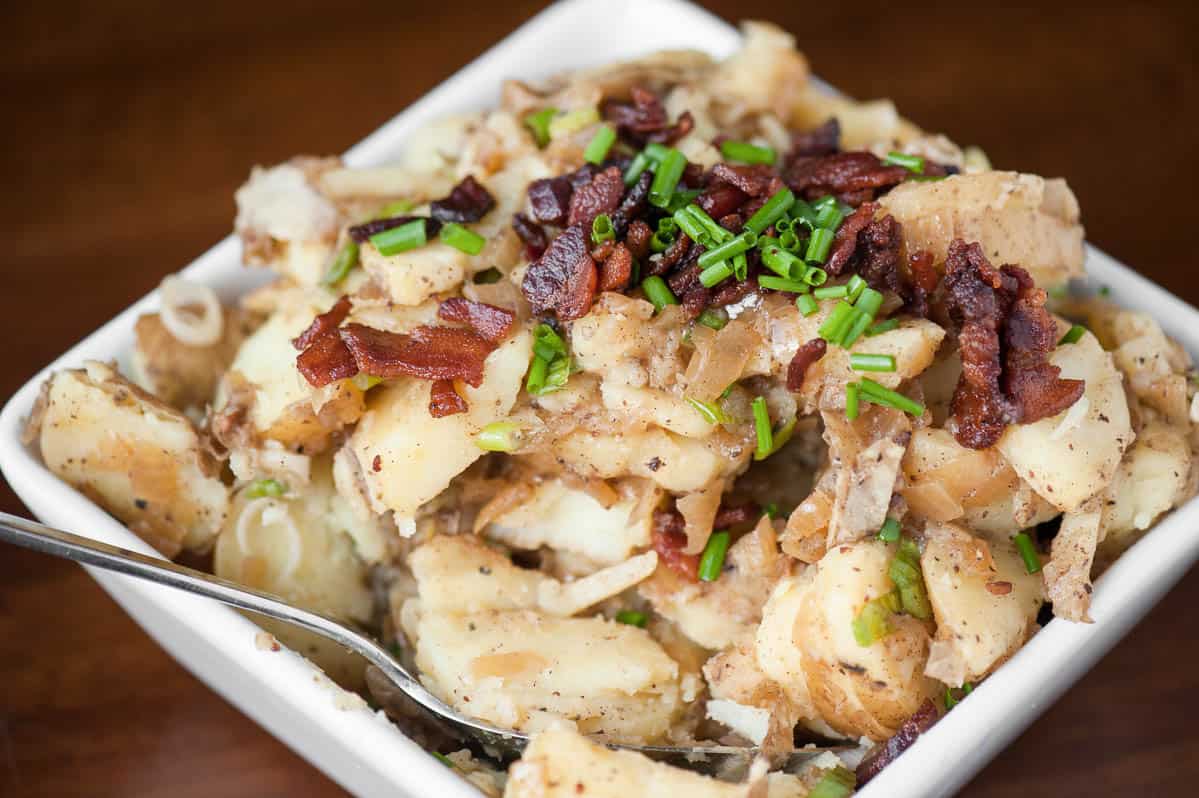 German Potato Salad - Self Proclaimed Foodie