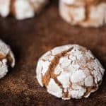Gingerbread Crinkles are a soft and chewy cookie full of molasses and holiday spice. They are the perfect Christmas treat!