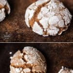 Gingerbread Crinkles are a soft and chewy cookie full of molasses and holiday spice. They are the perfect Christmas treat!