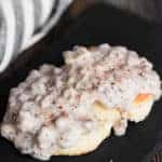 biscuit and gluten free country sausage gravy