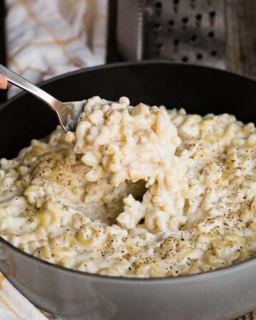 super rich and creamy mac and cheese