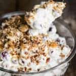 Grape Salad in serving bowl