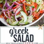 how to make Greek Salad