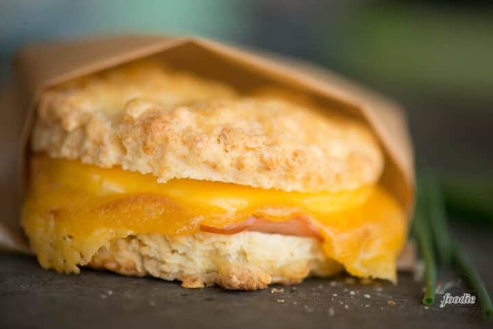Ham Egg And Cheese Breakfast Sandwiches Self Proclaimed Foodie