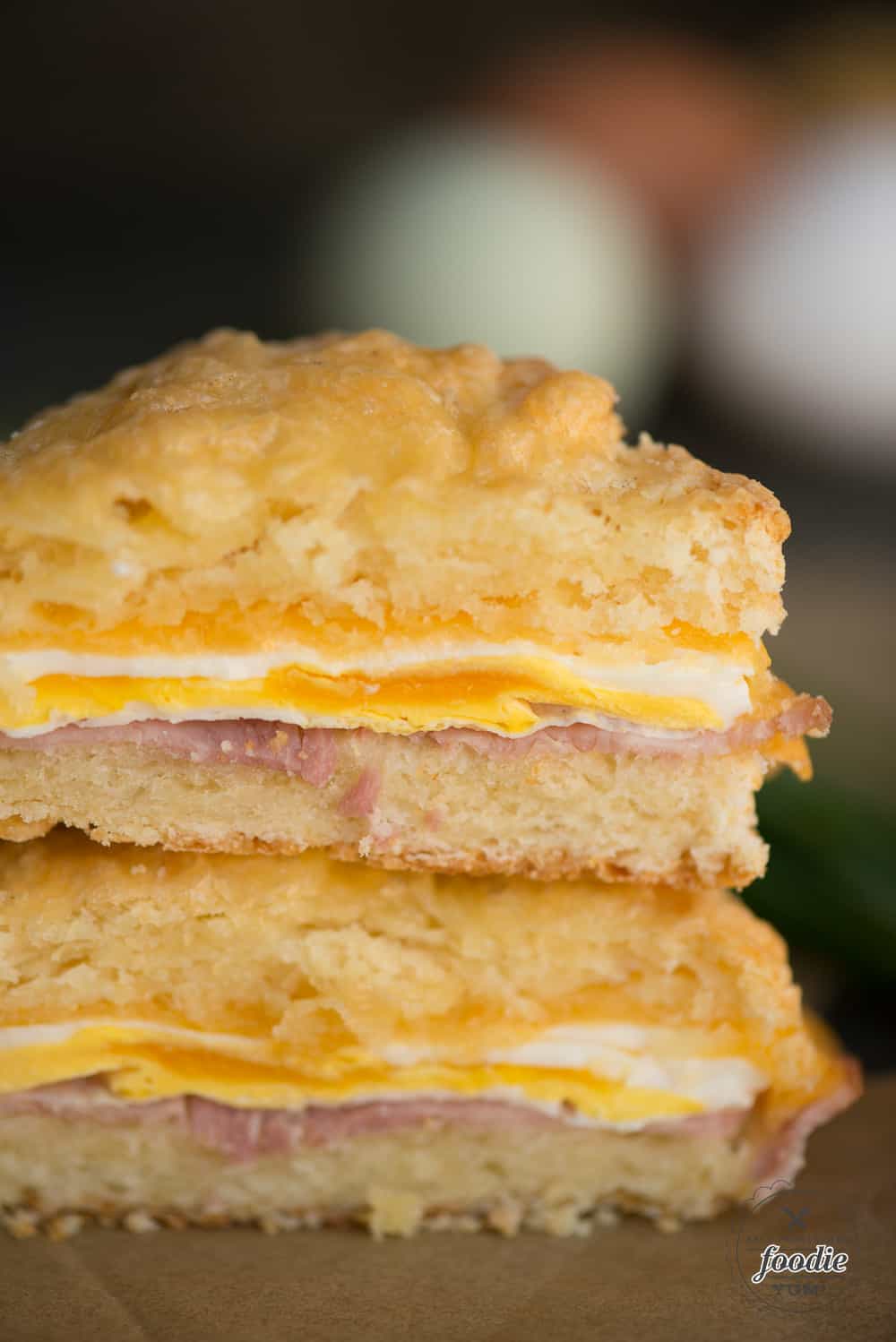 Ham, Egg, and Cheese Breakfast Sandwiches Recipe